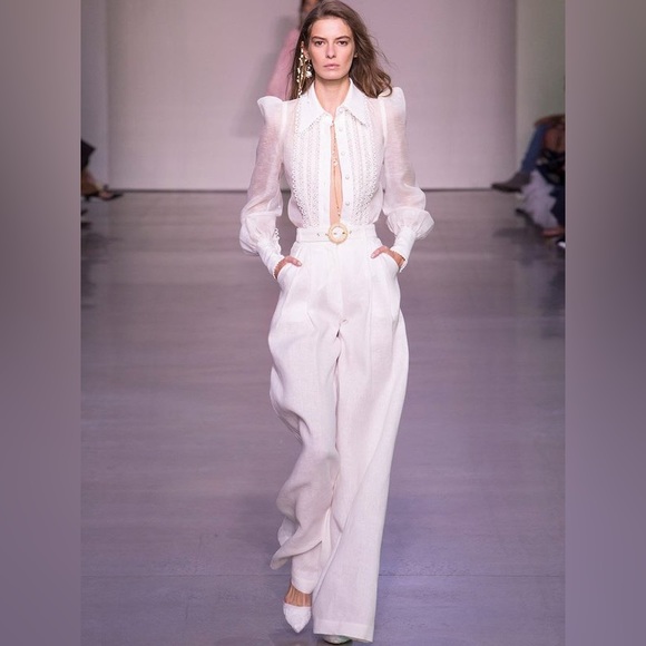 Zimmermann / LINEN FLARE PANT (PRE ORDER) - Picture 4 of 11